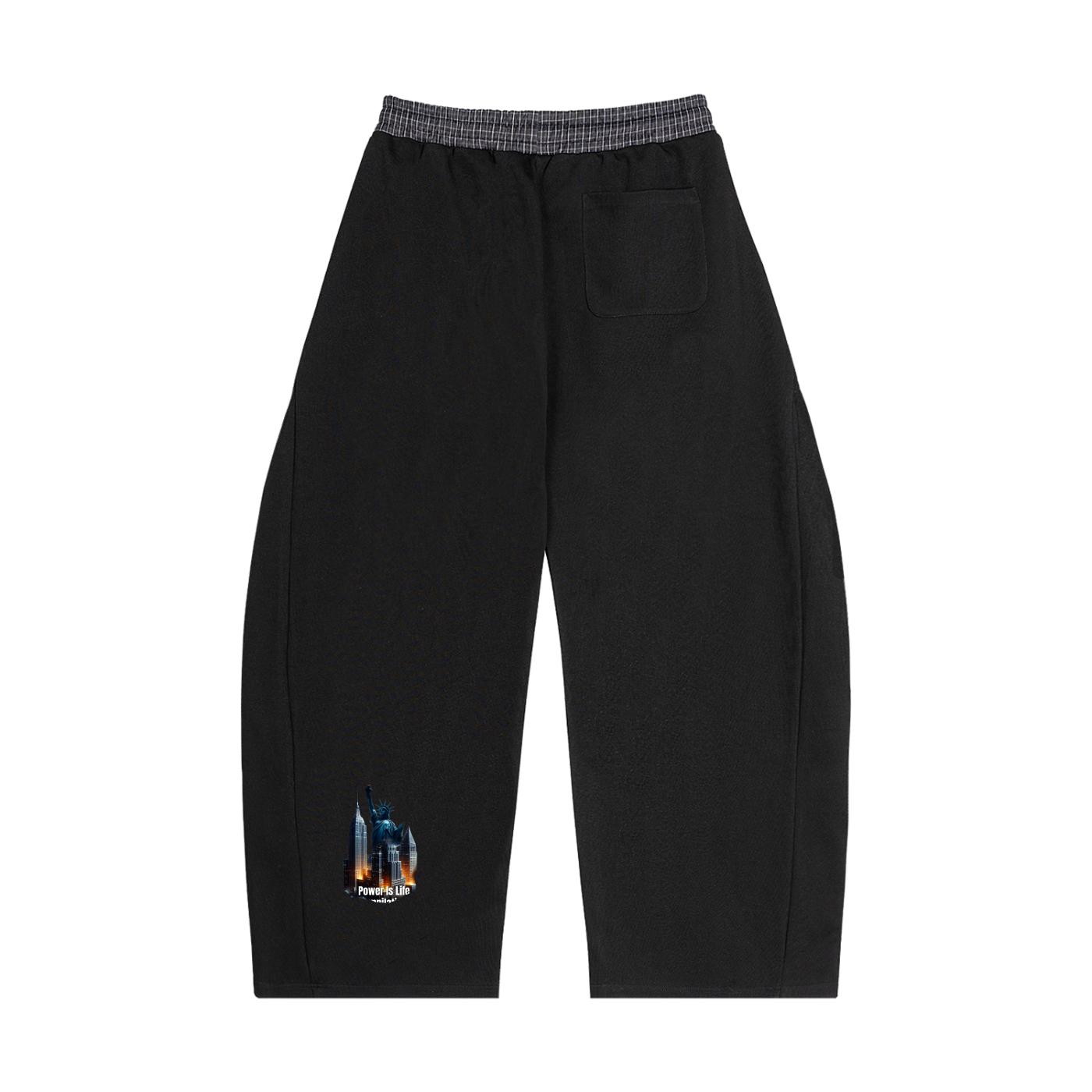 Power Is Life - Men's - Waistband Barrel Sweatpants
