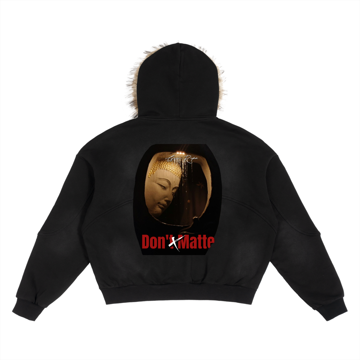 Grim Repa - Don't Matter - Women - Fur Hoodie