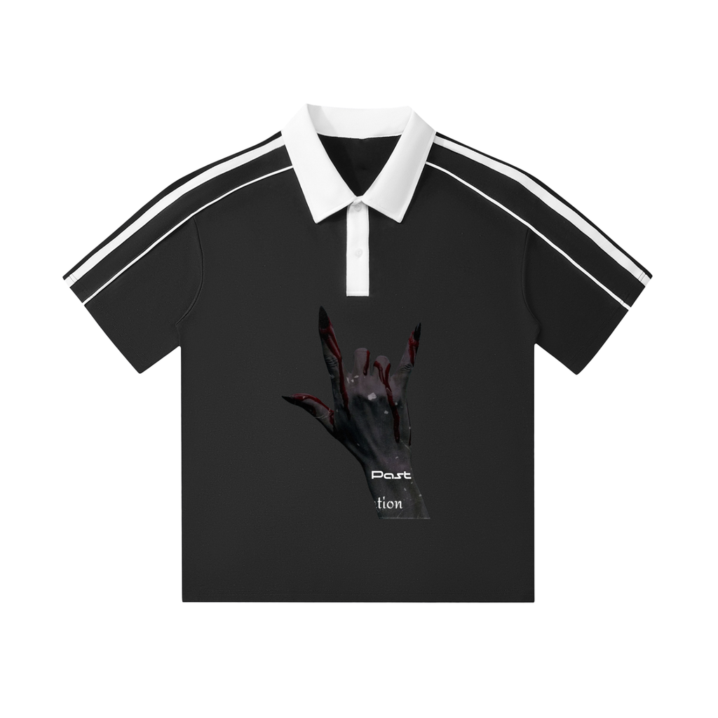 Decoding The Past - Short-Sleeve Polo Shirt