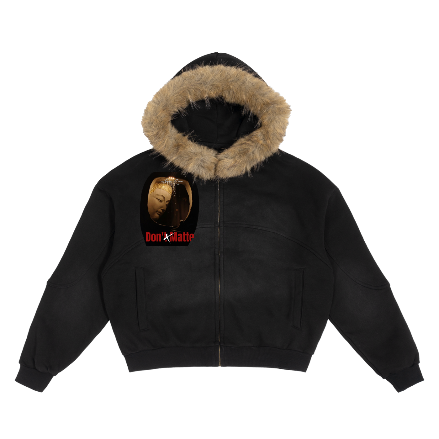 Grim Repa - Don't Matter - Women - Fur Hoodie