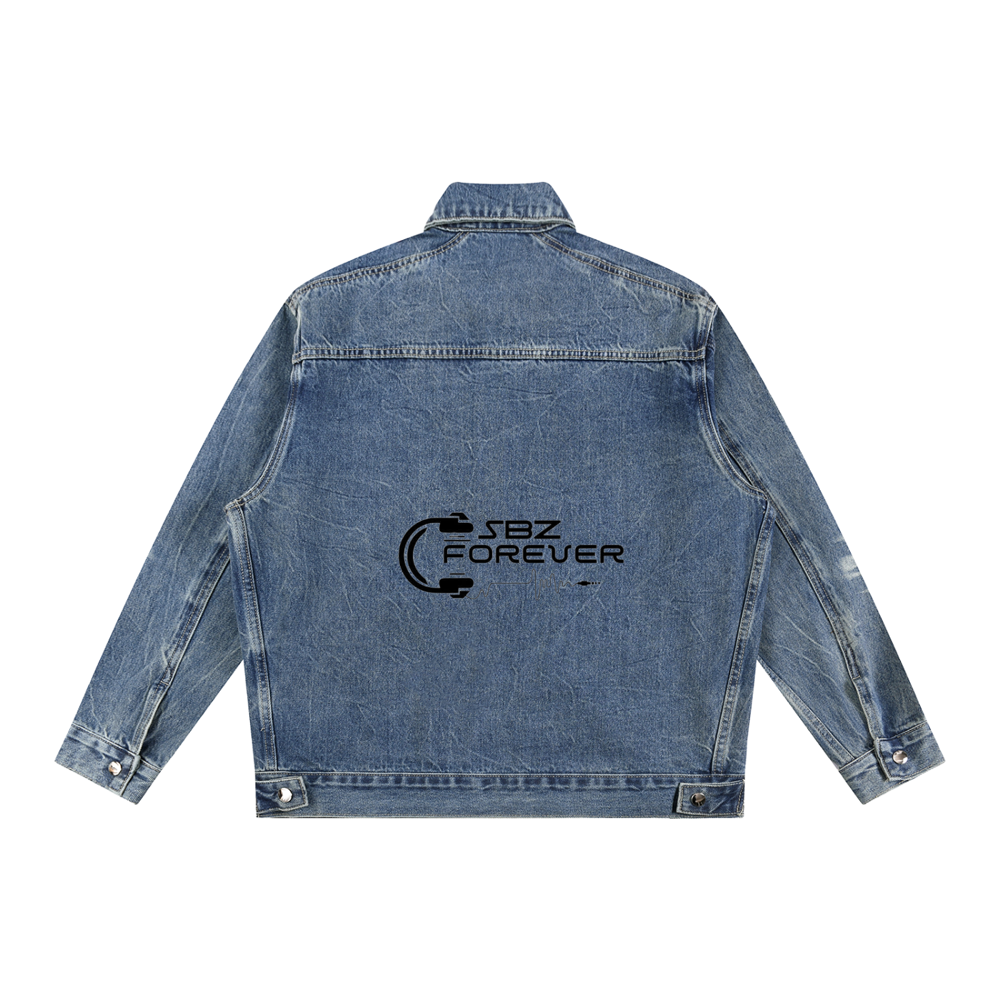 SBZ Forever - Men's - Zip Up Denim Jacket
