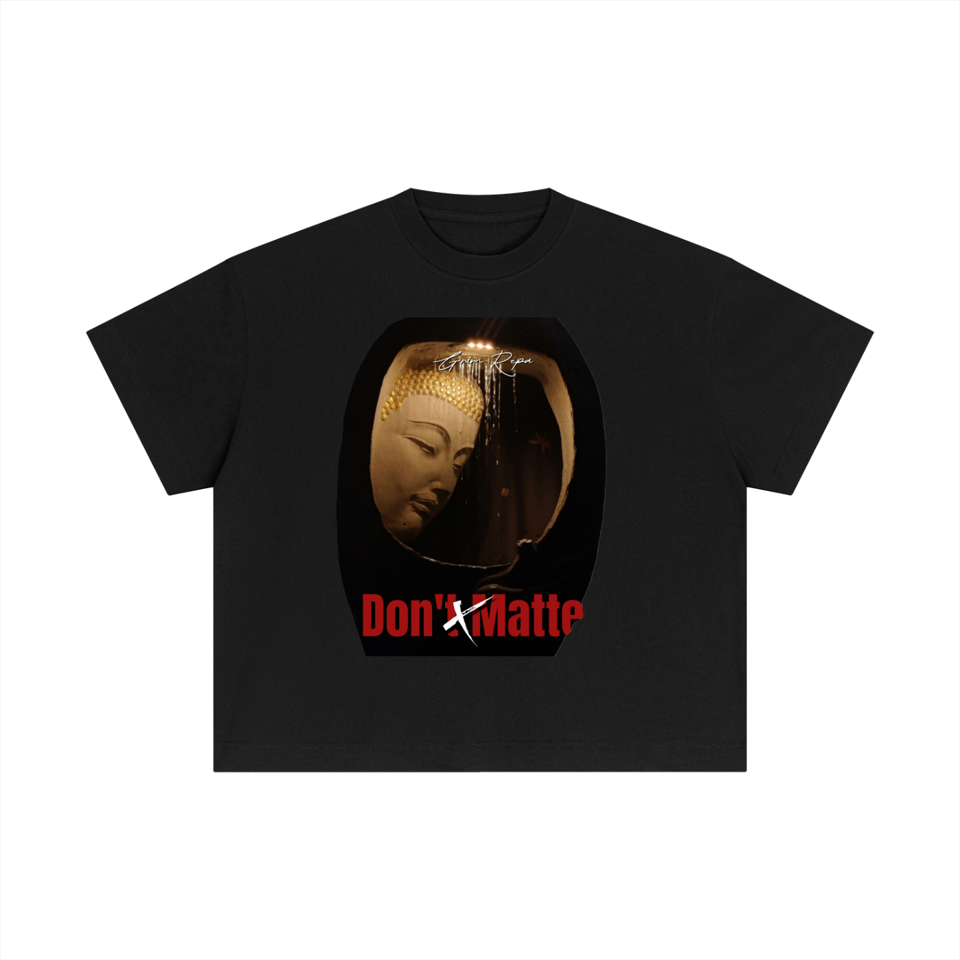 Grim Repa - Don't Matter - Mens - Cotton Boxy T-Shirt
