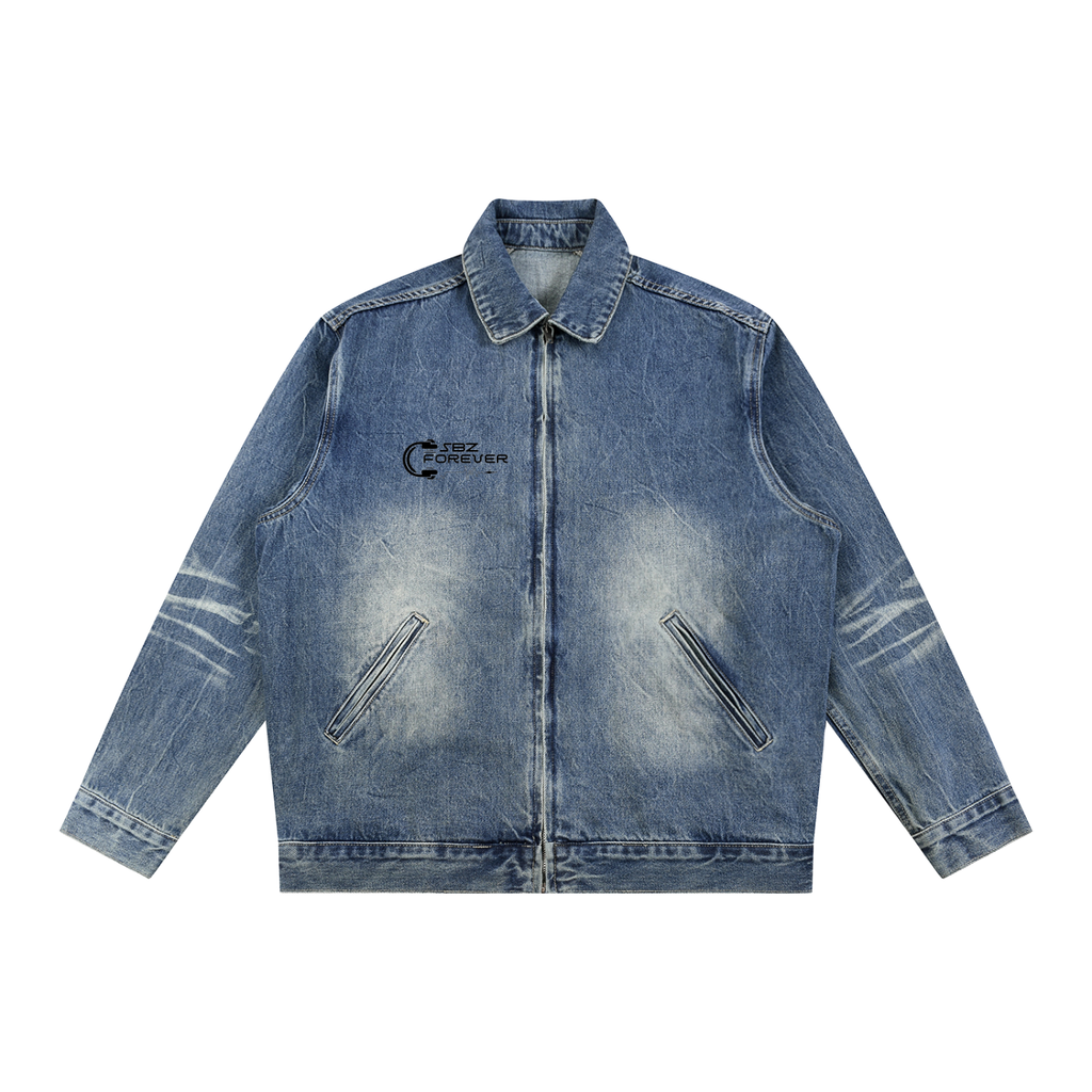 SBZ Forever - Men's - Zip Up Denim Jacket