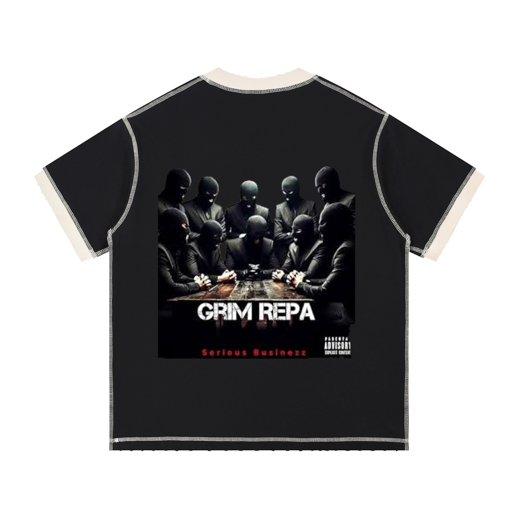 Grim Repa - Serious Businezz - Cotton T-Shirt