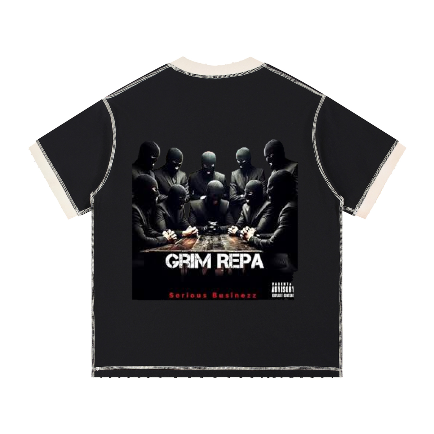 Grim Repa - Serious Businezz - Cotton T-Shirt